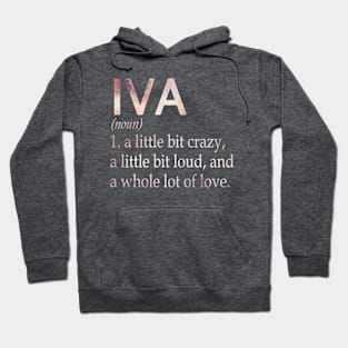 Iva Girl Name Definition Hoodie